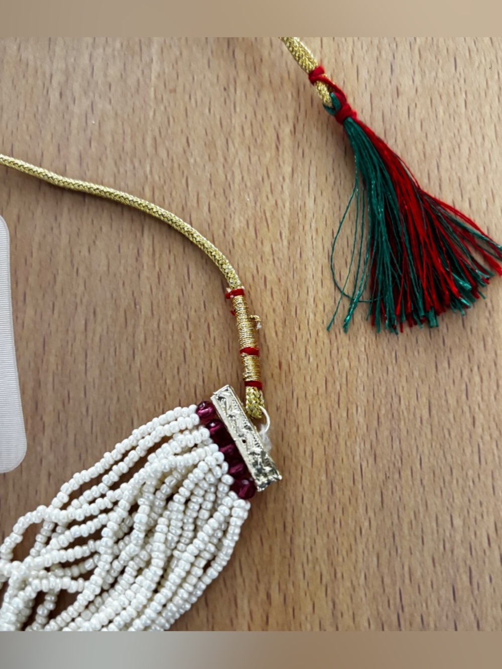 Indian Necklace and Earrings Set - Picture 4 of 4